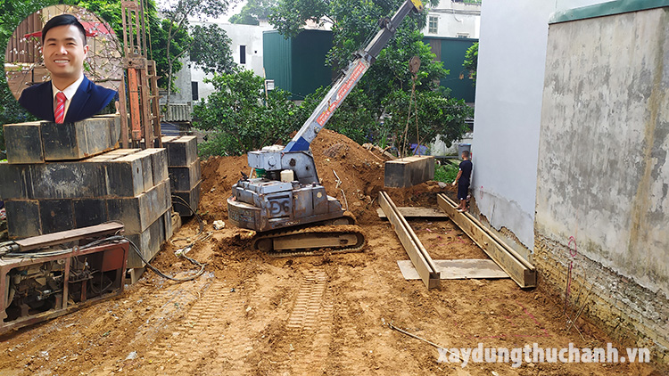 khoảng cách ép cọc