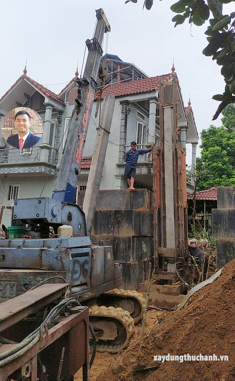 thi công ép cọc