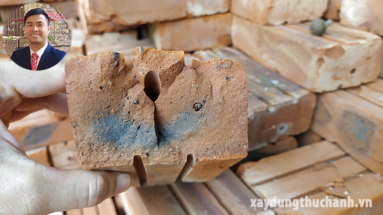 gạch đất sét nung ít xỉ than