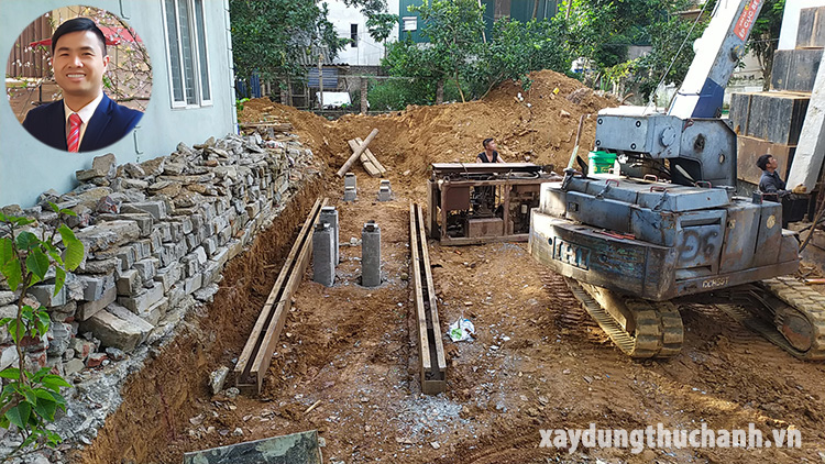 khoảng cách ép cọc