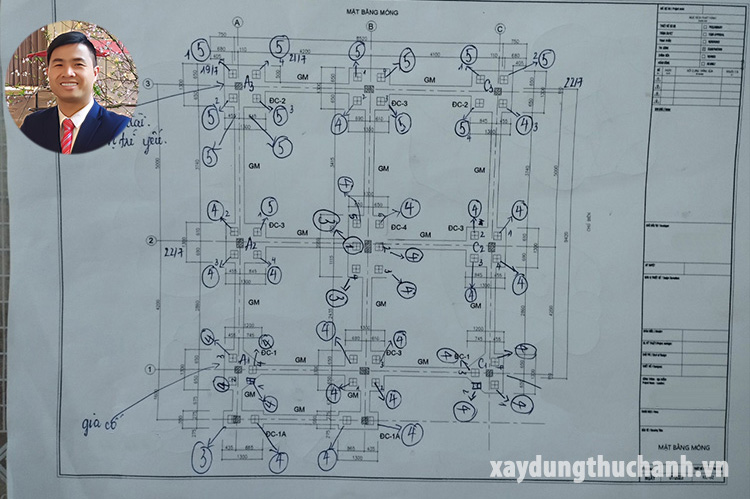 mặt bằng cao độ dừng ép cọc 2