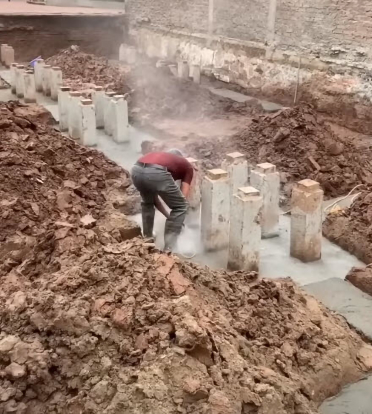 mặt bằng cao độ dừng ép cọc 3